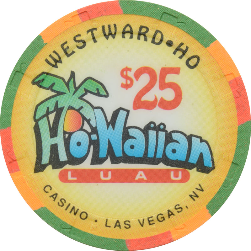 Westward Ho Casino Las Vegas Nevada $25 Ho-Waiian Luau Chip 1996