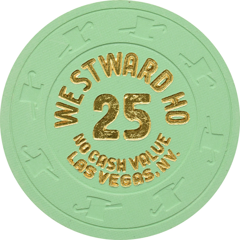 Westward Ho Casino Las Vegas Nevada $25 NCV Chip 2000s