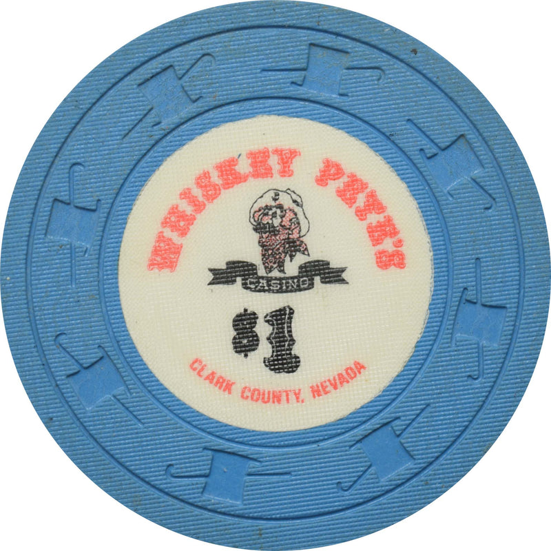 Whiskey Pete's Casino Primm Nevada $1 Chip 1978