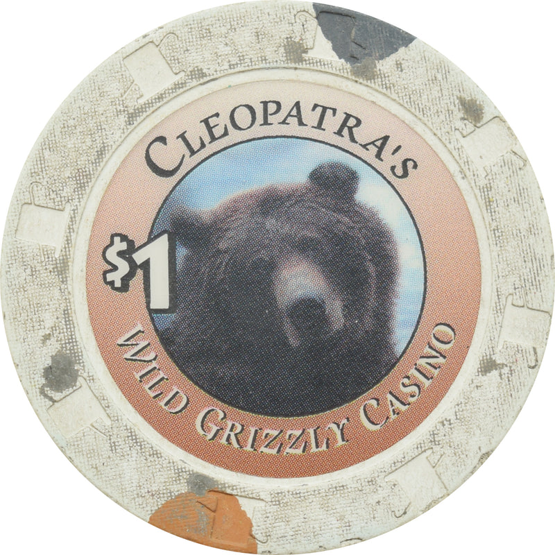 Wild Grizzly Casino Kelso Washington $1 Chip