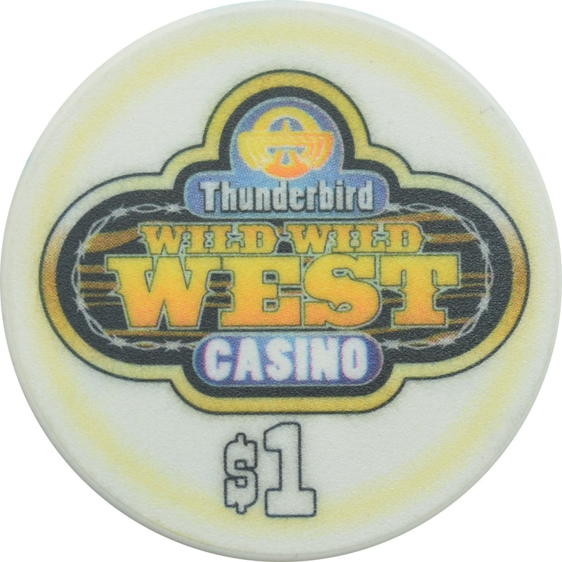 Wild Wild West Casino Norman Oklahoma $1 Chip