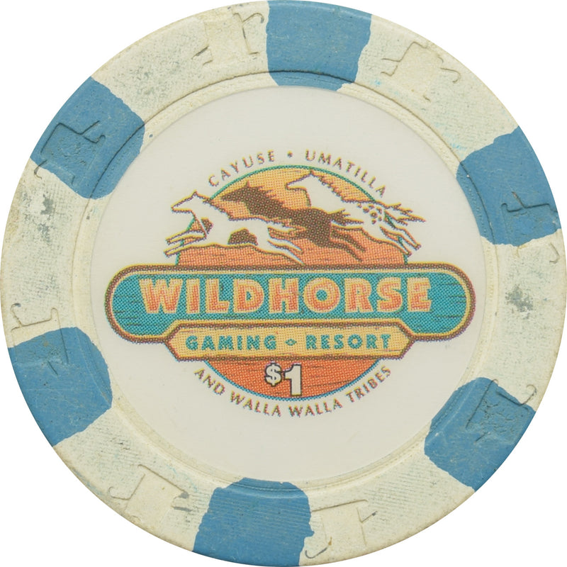 Wildhorse Casino Pendleton OR $1 Chip