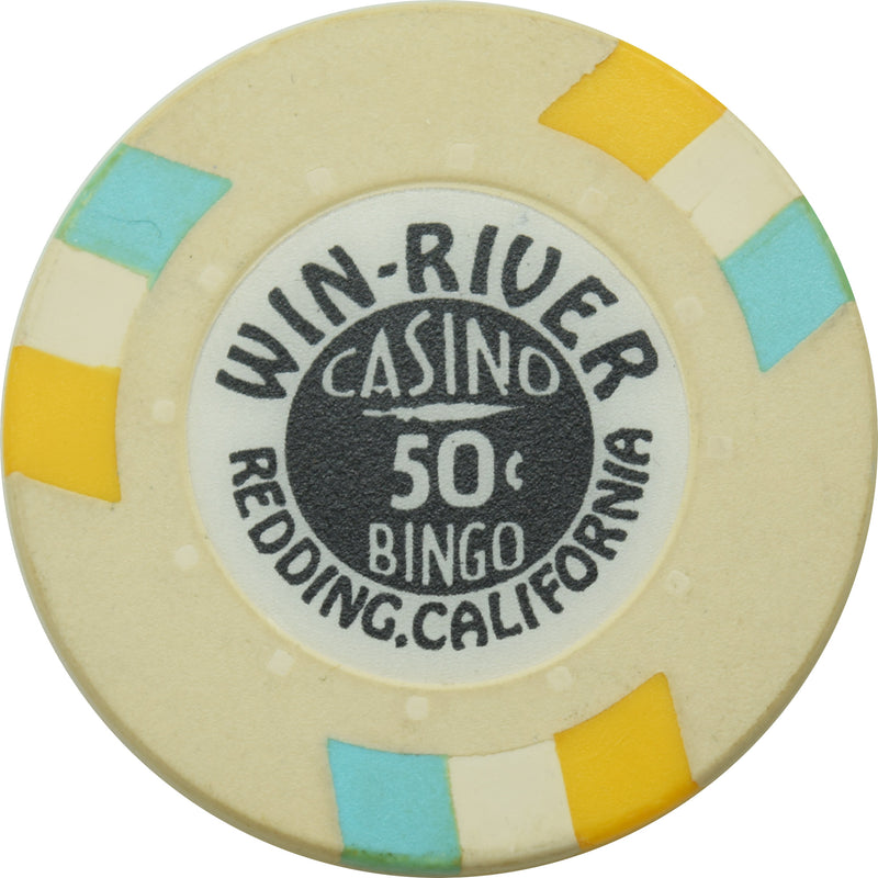 Win-River Casino Redding California 50 Cent Chip