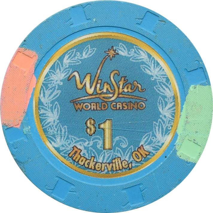 Winstar World Casino Thackerville OK $1 Chip