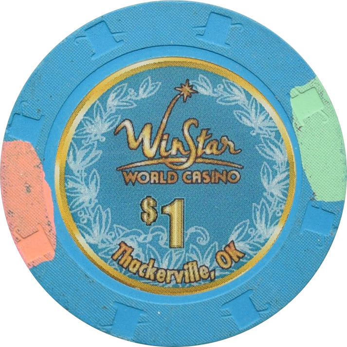 Winstar World Casino Thackerville OK $1 Chip
