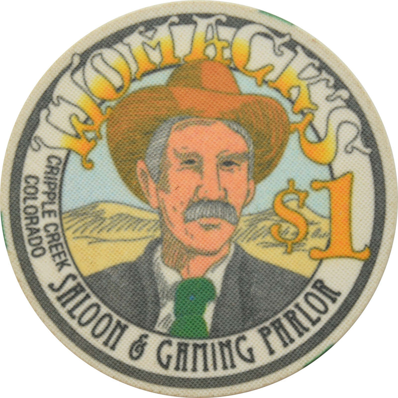 Womacks Casino & Hotel Cripple Creek Colorado $1 Chip