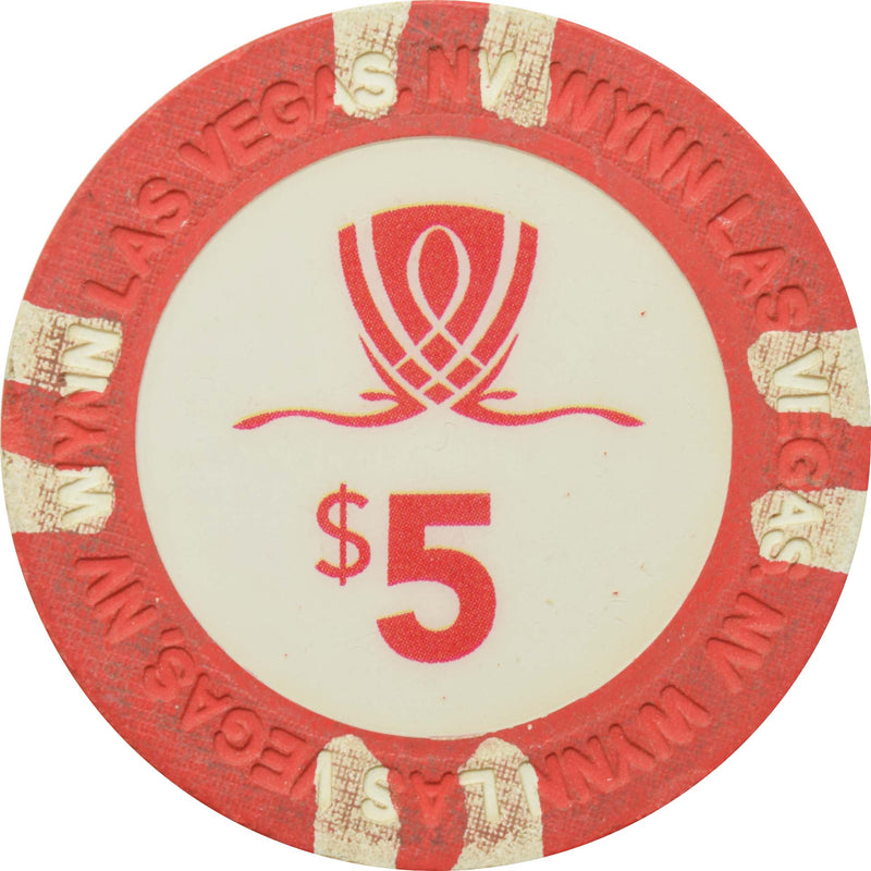 Wynn Casino Las Vegas Nevada $5 Chip 2005