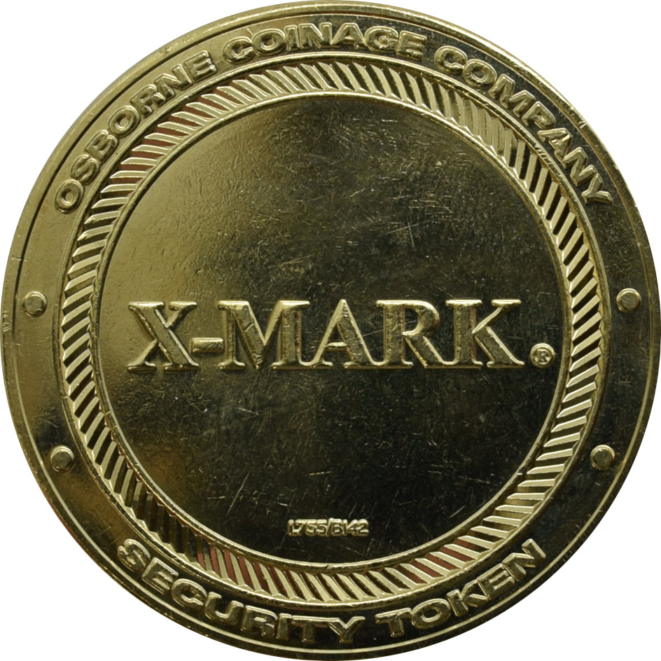 Security X-Mark Token Osborne Coinage Company 44mm