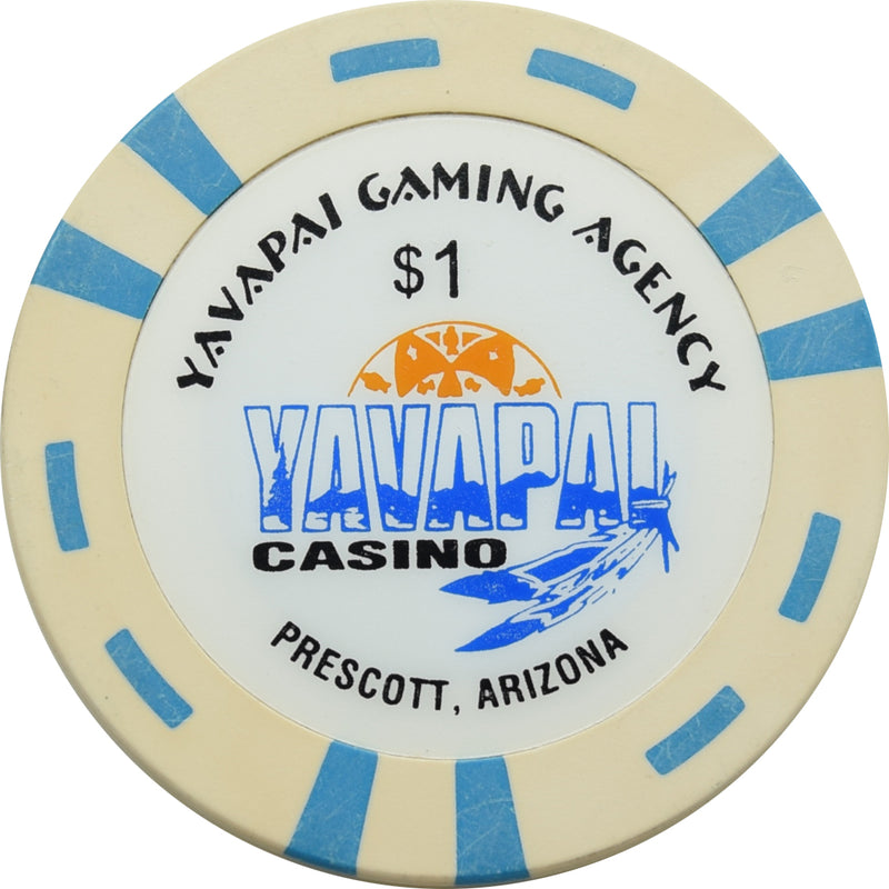 Yavapai Casino Prescott Arizona $1 Chip