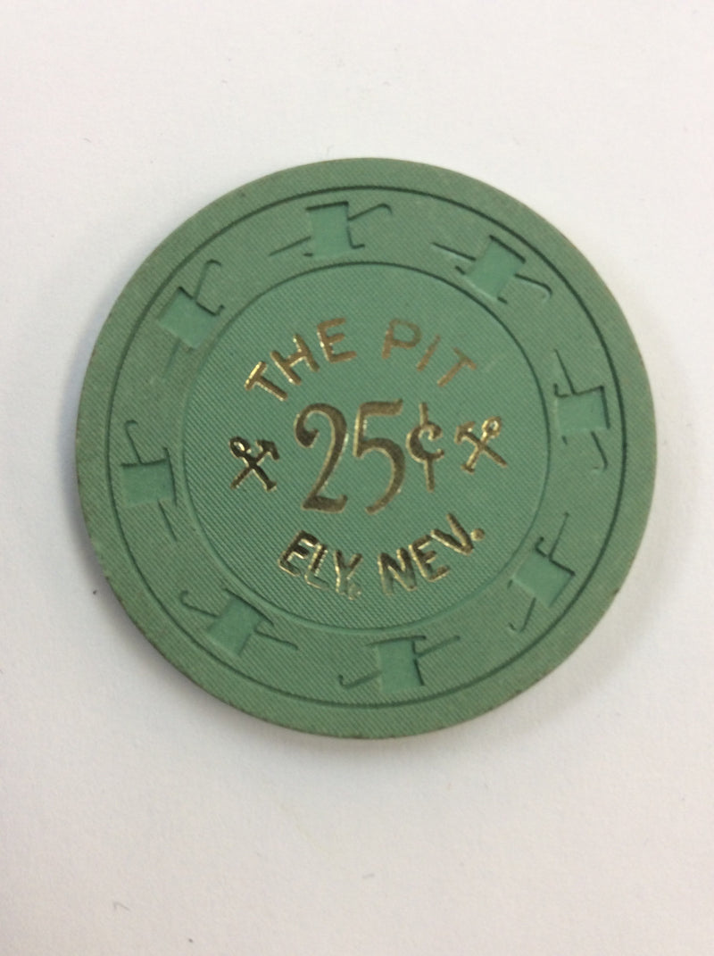 The Pit 25 (green) chip - Spinettis Gaming