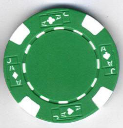 Ace/Jack Poker Chip - Spinettis Gaming - 2