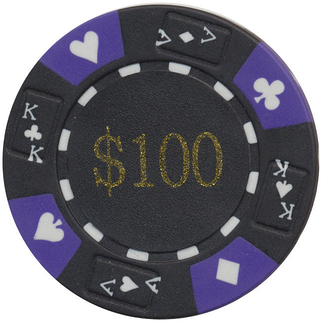 Tri-Color Denomination Series 14g Poker Chip Set of 25