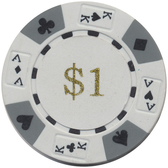 Ace / King Series 14g Poker Chip With Denominations - Spinettis Gaming - 2