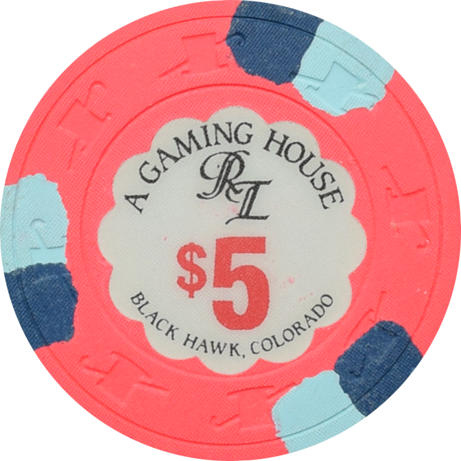 Rohling Inn Casino Black Hawk Colorado $5 Chip