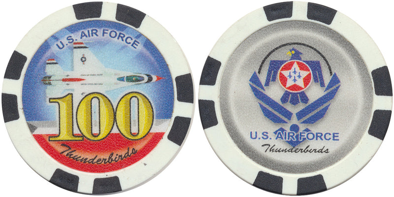 Thunderbirds U.S. Air Force Poker Chips - Spinettis Gaming - 16