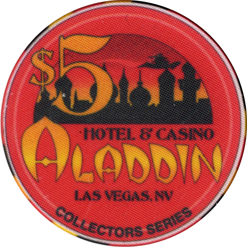 Aladdin Casino Las Vegas Nevada $5 CCGTCC 2nd Convention Chip 1994
