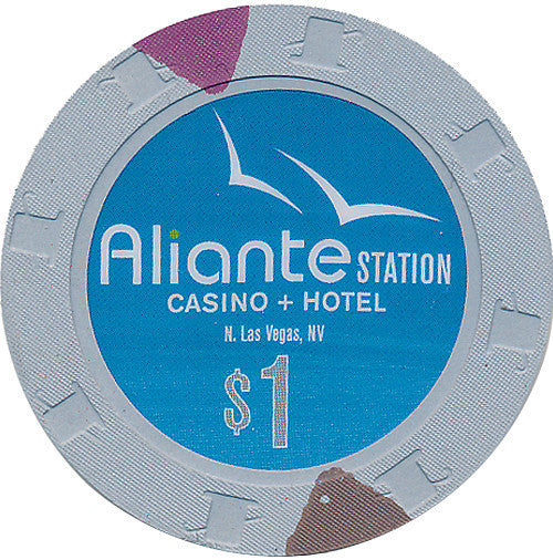 Aliante Station Casino North Las Vegas NV $1 Chip - Spinettis Gaming