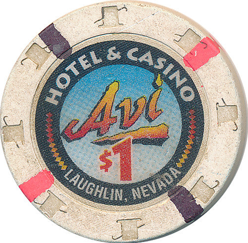 Avi, Laughlin NV $1 Casino Chip - Spinettis Gaming - 2