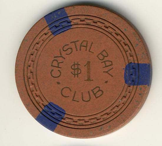 Crystal Bay Club $1 Chip - Spinettis Gaming - 2