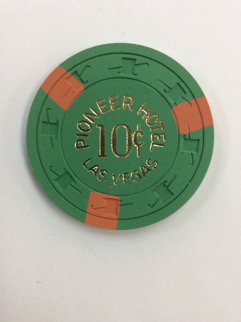 Pioneer Club 10cent (green) chip - Spinettis Gaming