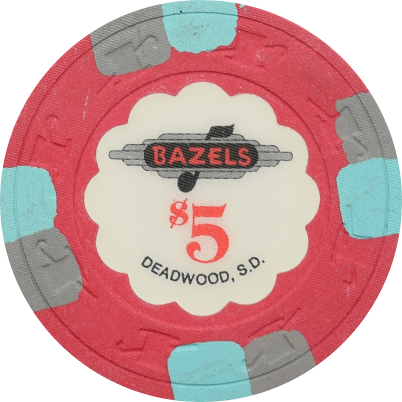 Bazels Casino Deadwood South Dakota $5 Chip