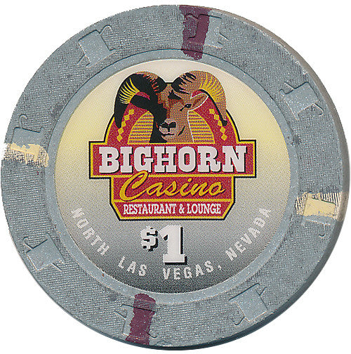 Bighorn, North Las Vegas NV $1 Casino Chip - Spinettis Gaming - 1