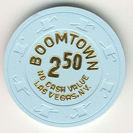 Boomtown Casino $1 ( blue 1996) NVC Chip - Spinettis Gaming - 1