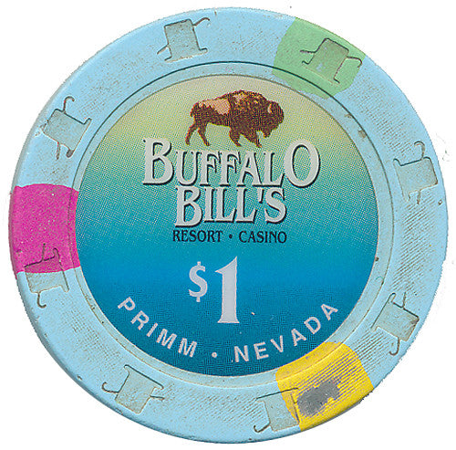 Buffalo Bill's, Primm NV $1 Casino Chip - Spinettis Gaming - 2