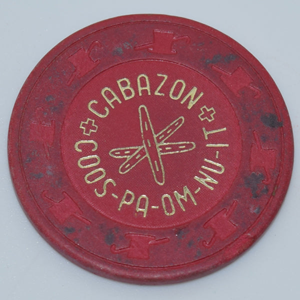 Cabazon Coos-Pa-Om-Nu-It Casino California 25 cent Chip