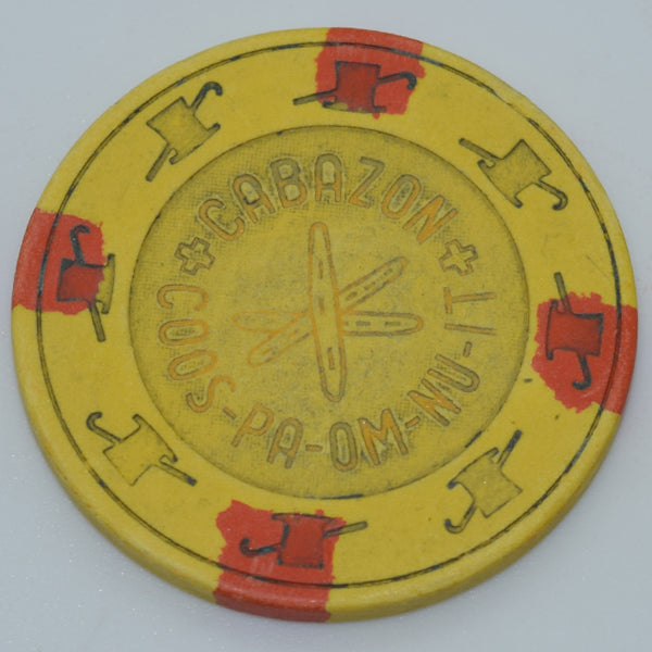 Cabazon Coos-Pa-Om-Nu-It Casino California $5 Chip