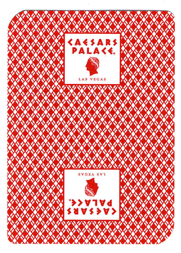 Caesars Palace RARE Deck (Square Design) - Roman Empire Motif Face Cards - Spinettis Gaming - 9
