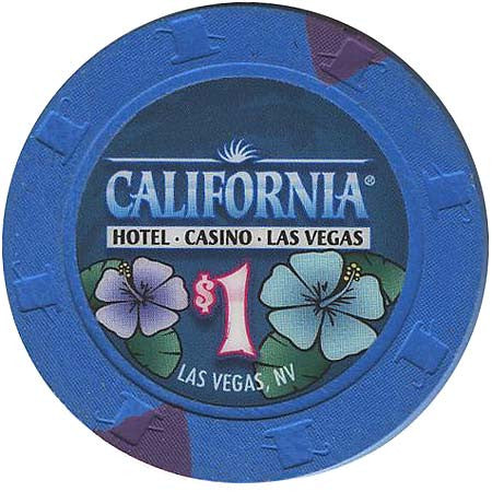 California Hotel $1 Chip - Spinettis Gaming - 1