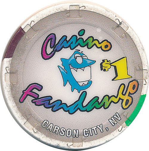Casino Fandango, Carson City NV $1 Casino Chip - Spinettis Gaming - 2