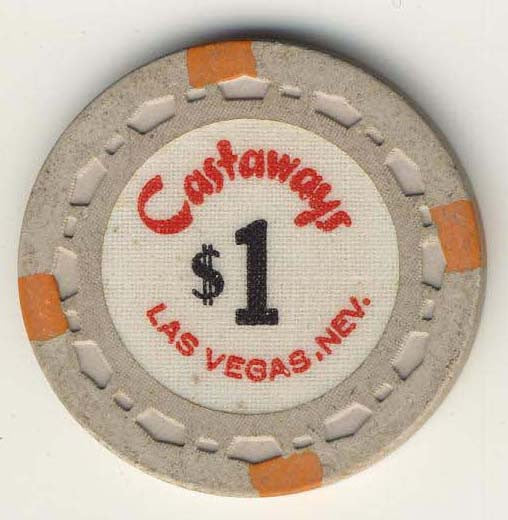Castaways Casino $1 Chip - Spinettis Gaming - 1