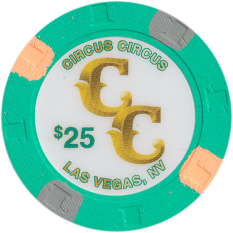 Circus Circus Casino Las Vegas Nevada $25 Chip 2019