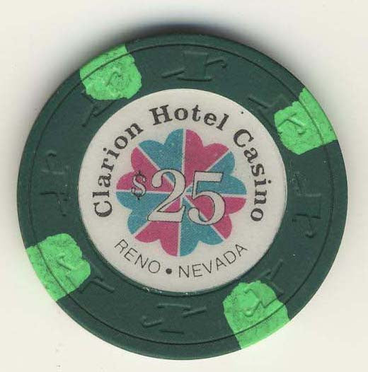 Clarion Hotel Casino $25 Chip - Spinettis Gaming - 1