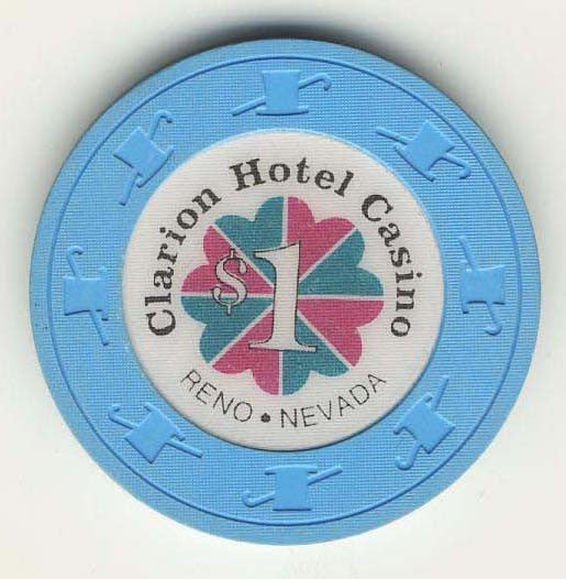 Clarion Inn Reno Nv Clarion Hotel Casino Reno Nevada $1 Chip 1991
