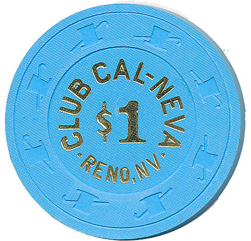 Club Cal-Neva, Reno NV (#1) $1 Casino Chip - Spinettis Gaming - 1