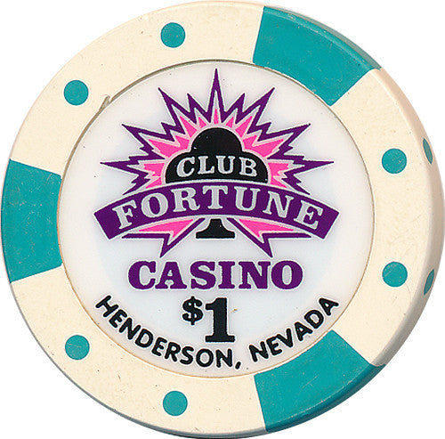 Club Fortune, Henderson NV $1 Casino Chip - Spinettis Gaming - 1