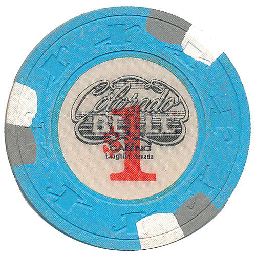 Colorado Belle Laughlin $1 Casino Chip 1980 - Spinettis Gaming - 2