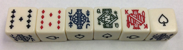10 Six Sided Poker Dice - Spinettis Gaming - 3