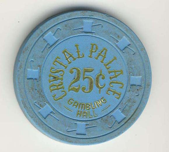 Crystal Palace Casino Laughlin 25 cent Chip 1978 - Spinettis Gaming