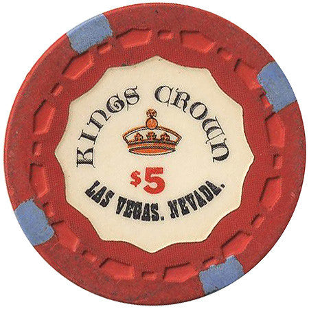 Kings Crown $5 (red) chip - Spinettis Gaming - 1