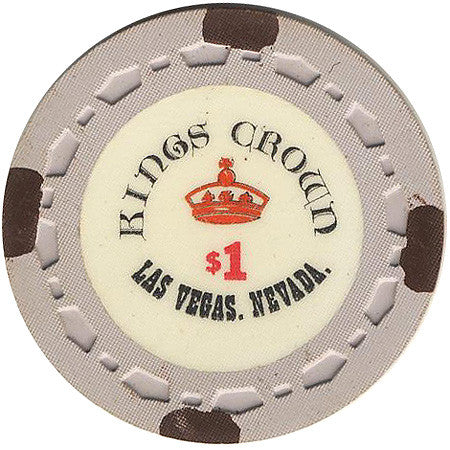 Kings Crown Las Vegas $1 chip - Spinettis Gaming