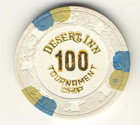 Desert Inn Casino Las Vegas 100 Tournament NCV Chip 1980s - Spinettis Gaming