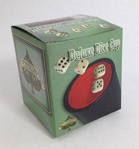 Vegas Gaming Deluxe Dice Cup With 5 Dice