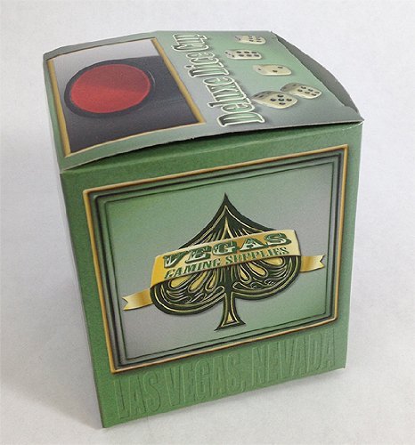 Vegas Gaming Deluxe Dice Cup With 5 Dice