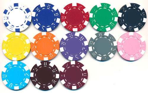 Dice Poker Chip - Spinettis Gaming - 1