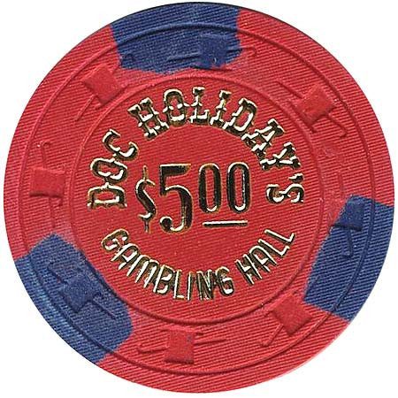 Doc Holiday's $5 Chip - Spinettis Gaming - 1