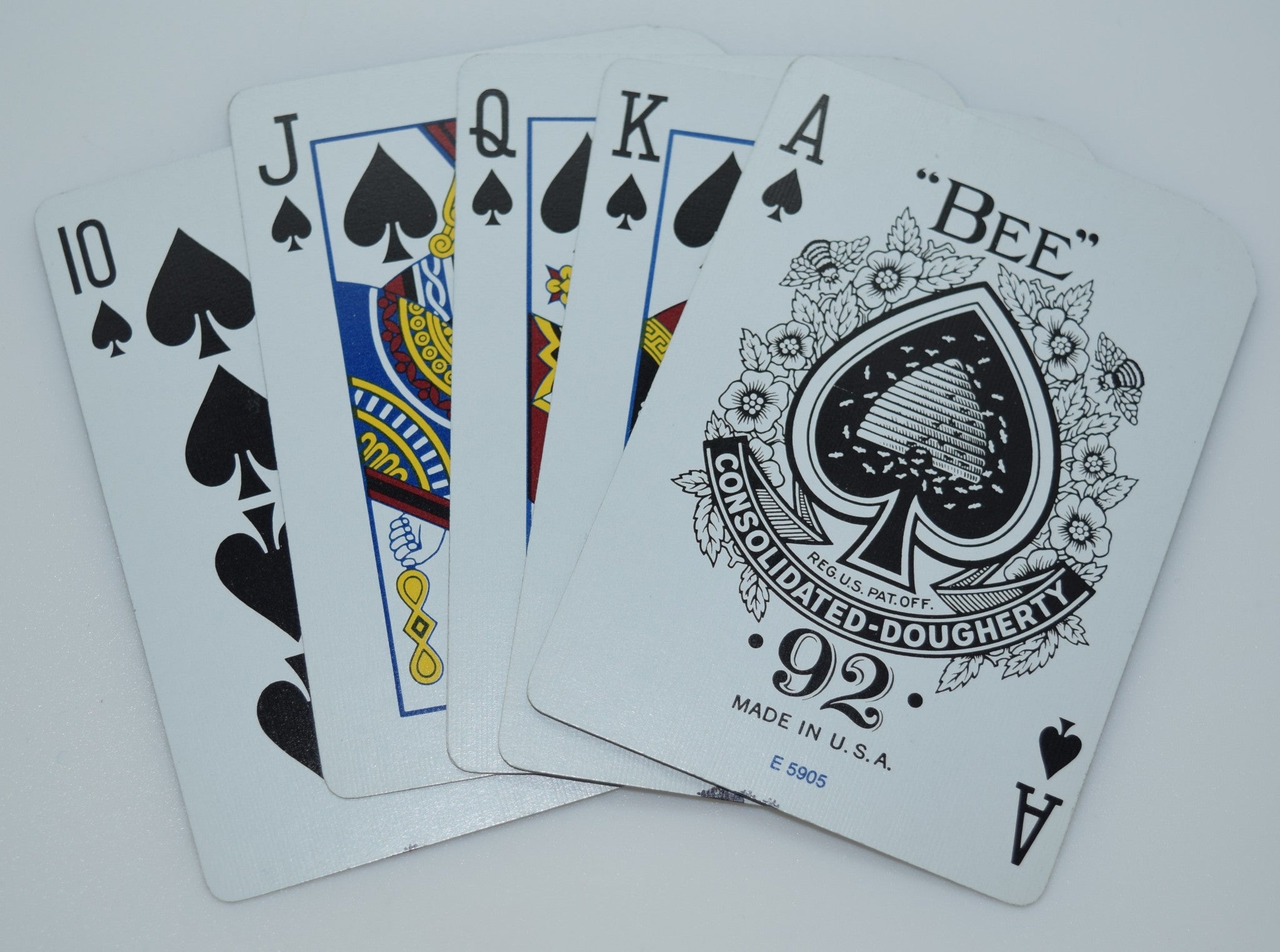 Joe Slyman's Royal Casino Used Blue Playing Card Deck